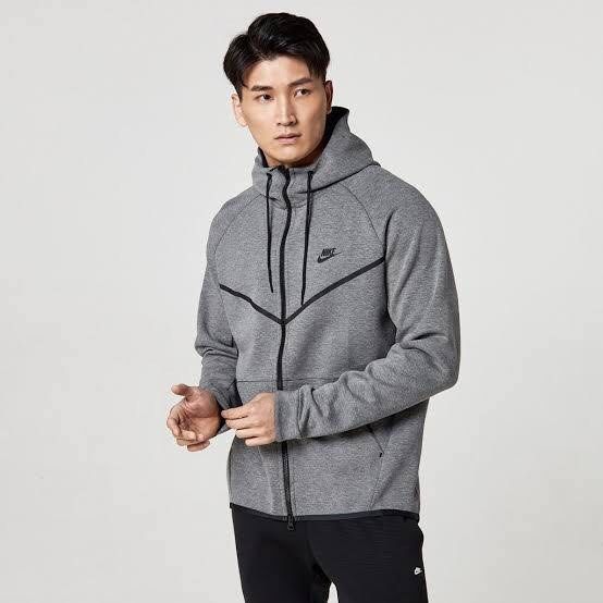 Nike tech clearance fleece jacket red
