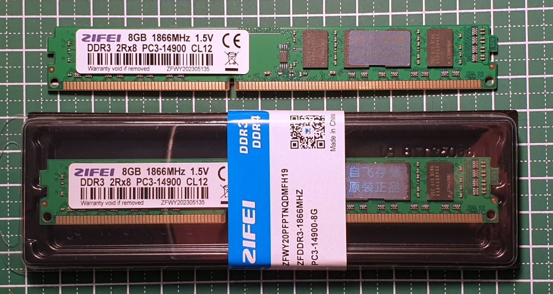 Ram top ddr3 2x8gb