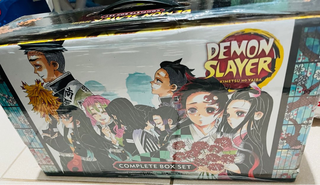Demon Slayer Manga Box Set, Hobbies & Toys, Books & Magazines, Comics