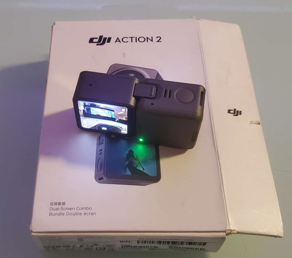 DJI Action 2 Dual-Screen Combo, 攝影器材, 攝錄機- Carousell