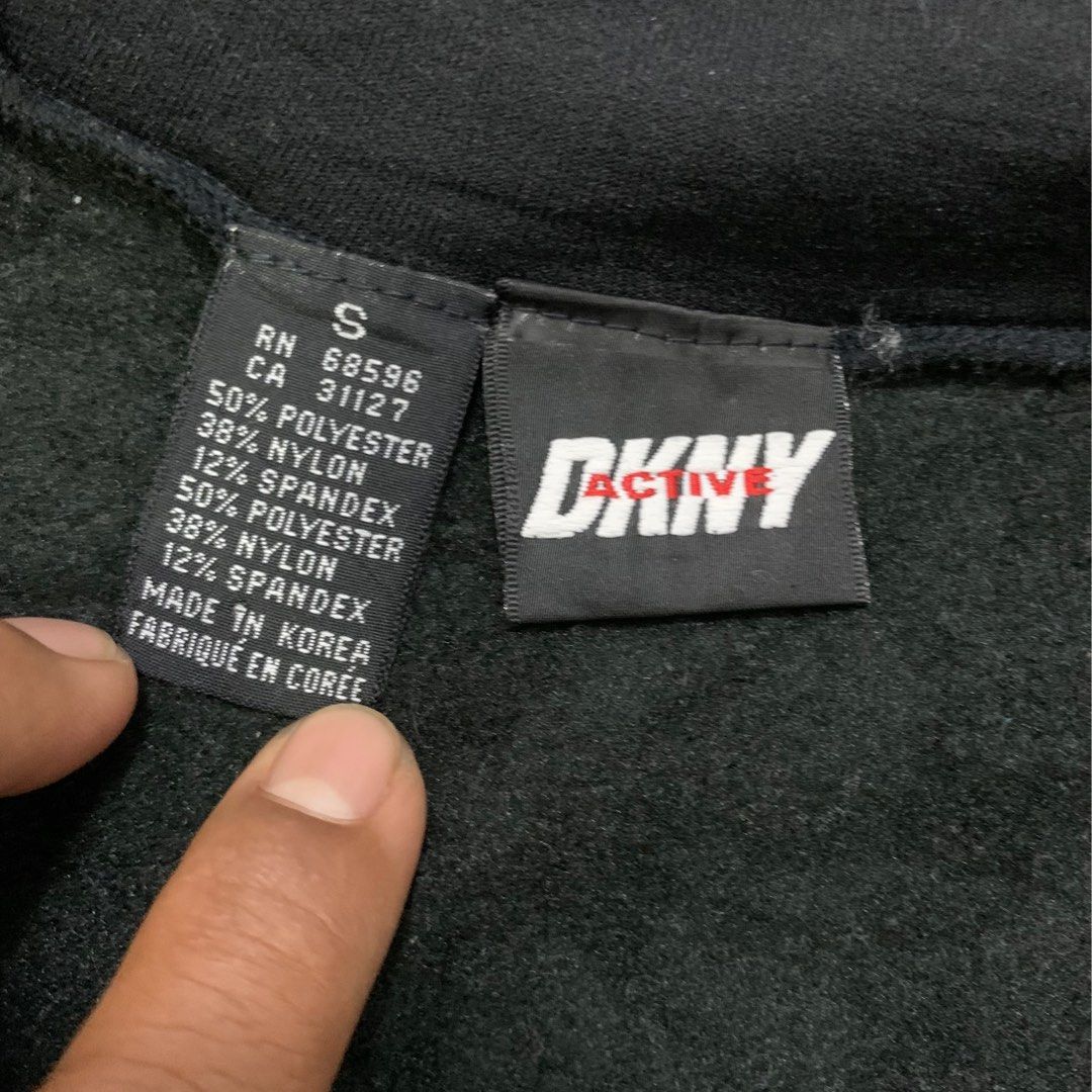 DKNY zipper jacket Women s Fashion Activewear on Carousell