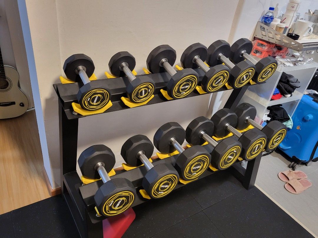 Home gym dumbbell set 2025