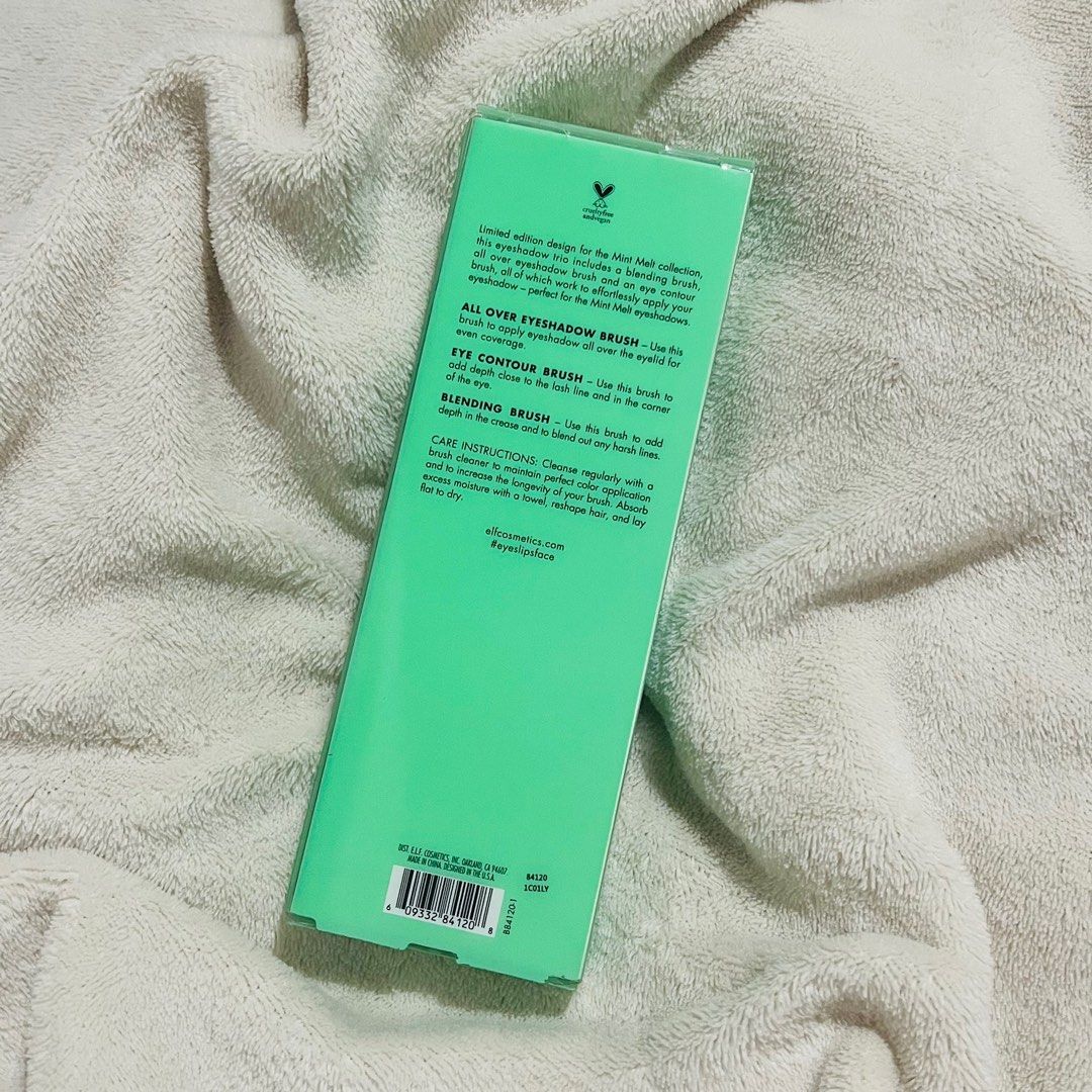 ELF Mint Melt Brush Set, Beauty & Personal Care, Face, Makeup on Carousell