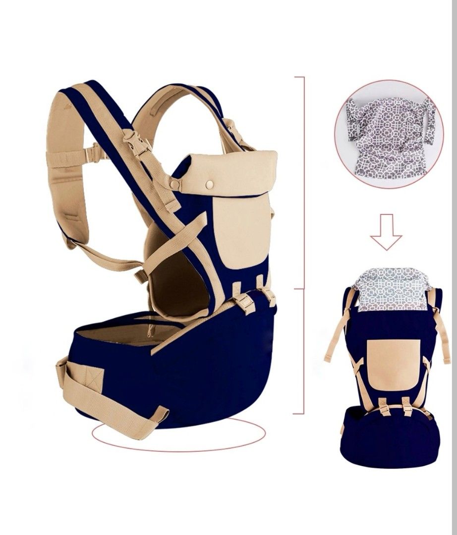 ERGONOMIC BABY CARRIER WITH HIP SEAT on Carousell