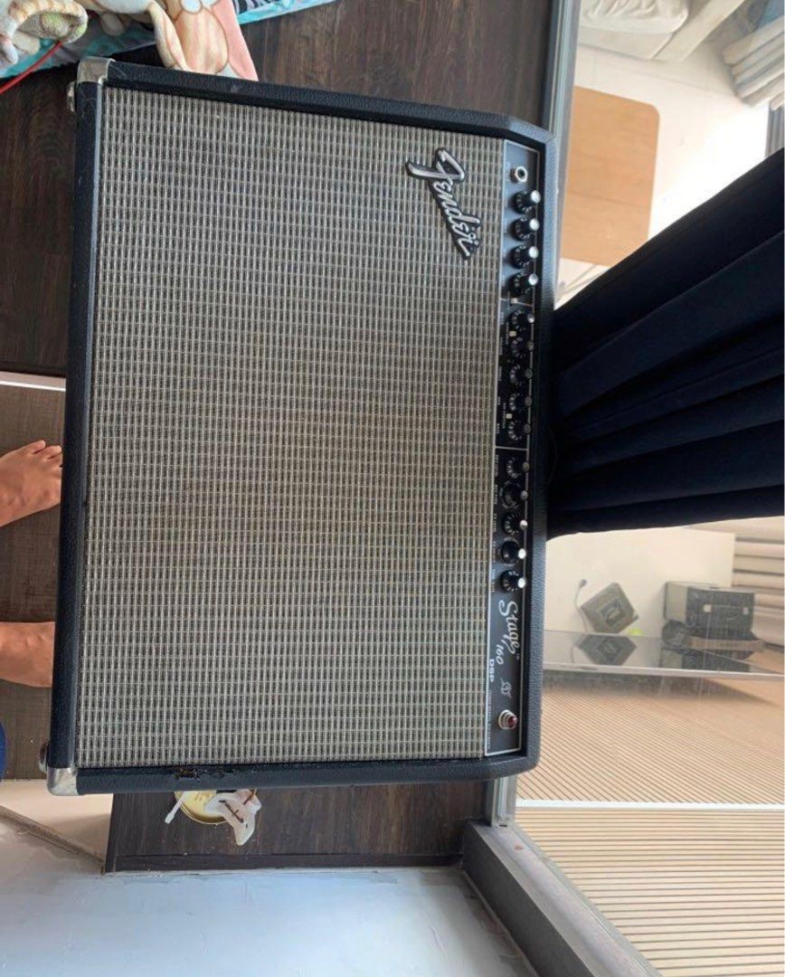 Fender Stage 160 DSP Guitar Amp with Fender 2 button footswitch, Audio