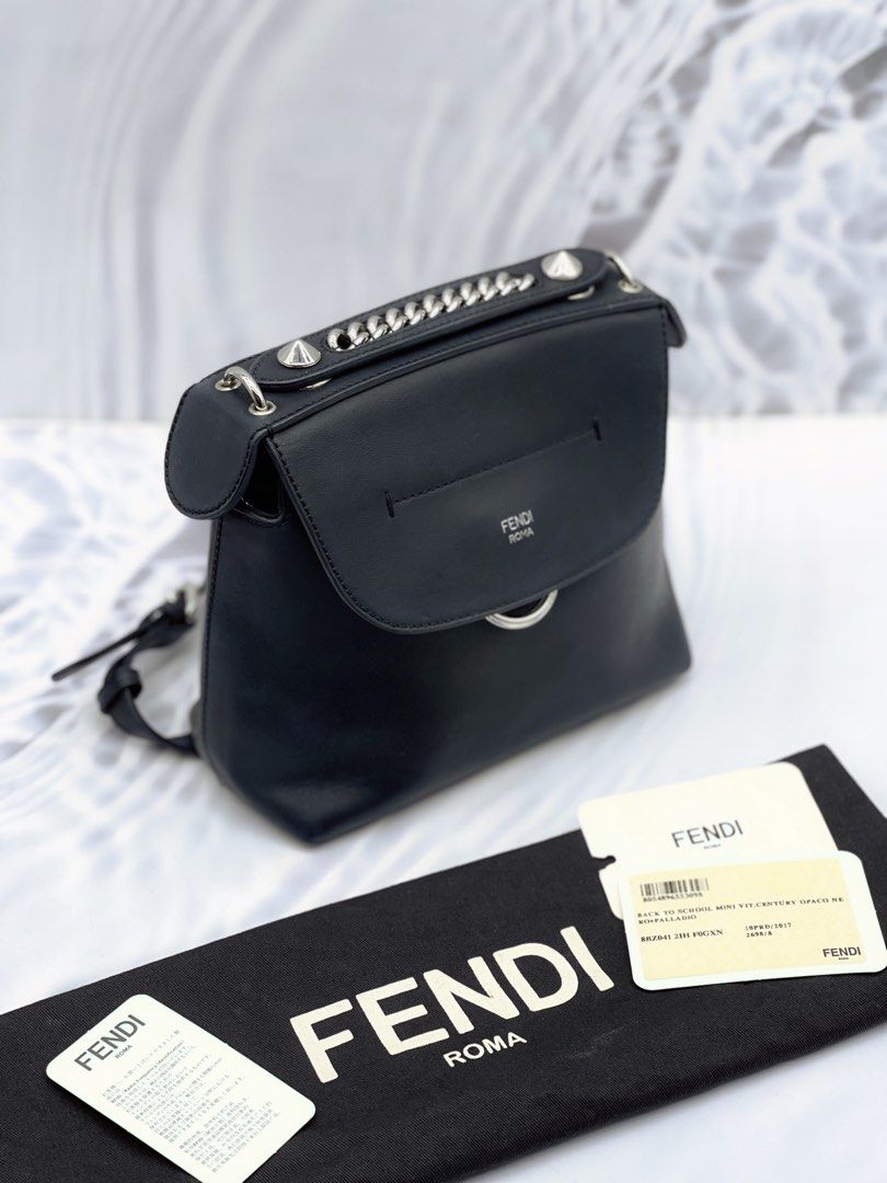 Fendi back to 2024 school mini backpack