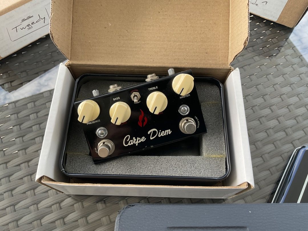 Fire Custom Shop Carpe Diem dual overdrive as featured on That Pedal Show