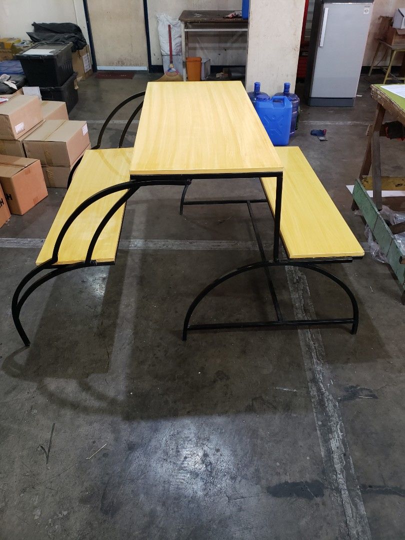 Foldable Table and Bench on Carousell