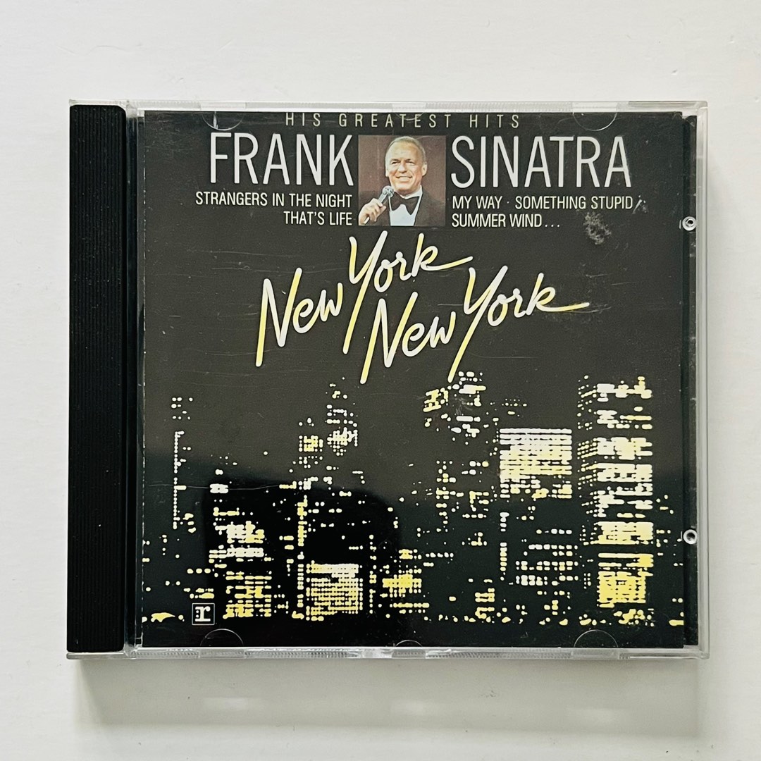 Frank Sinatra New York New York Greatest Hits CD made in Germany, 興趣及遊戲