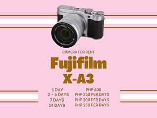 Fujifilm X-A3 Camera for Rent