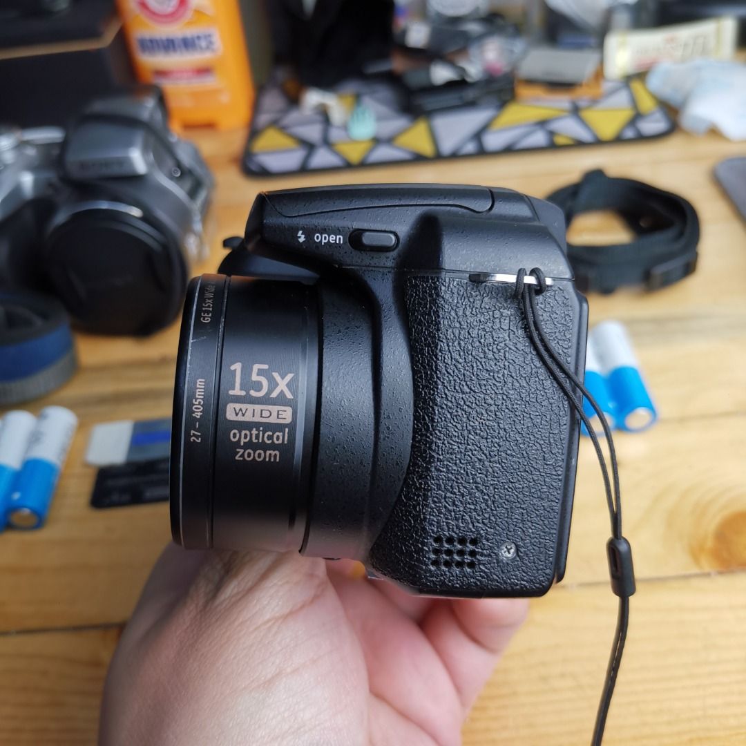 GE Digital Camera X5 vintage bridge digital digicam camera, Photography