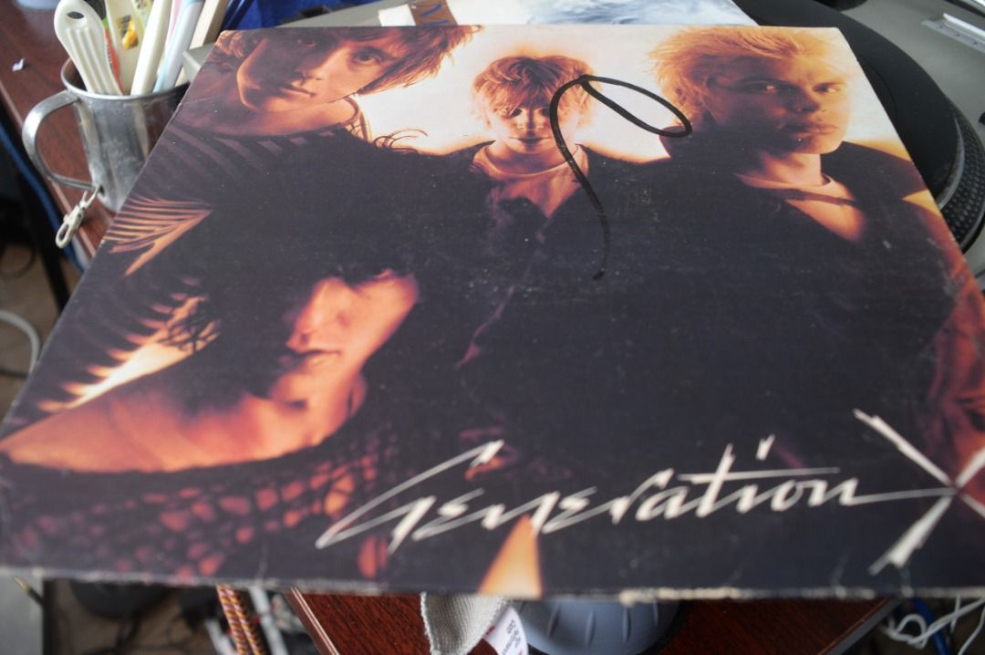 generation x debut vinyl 1978 vinyl lp usa original, 興趣及遊戲, 音樂、樂器 & 配件 ...