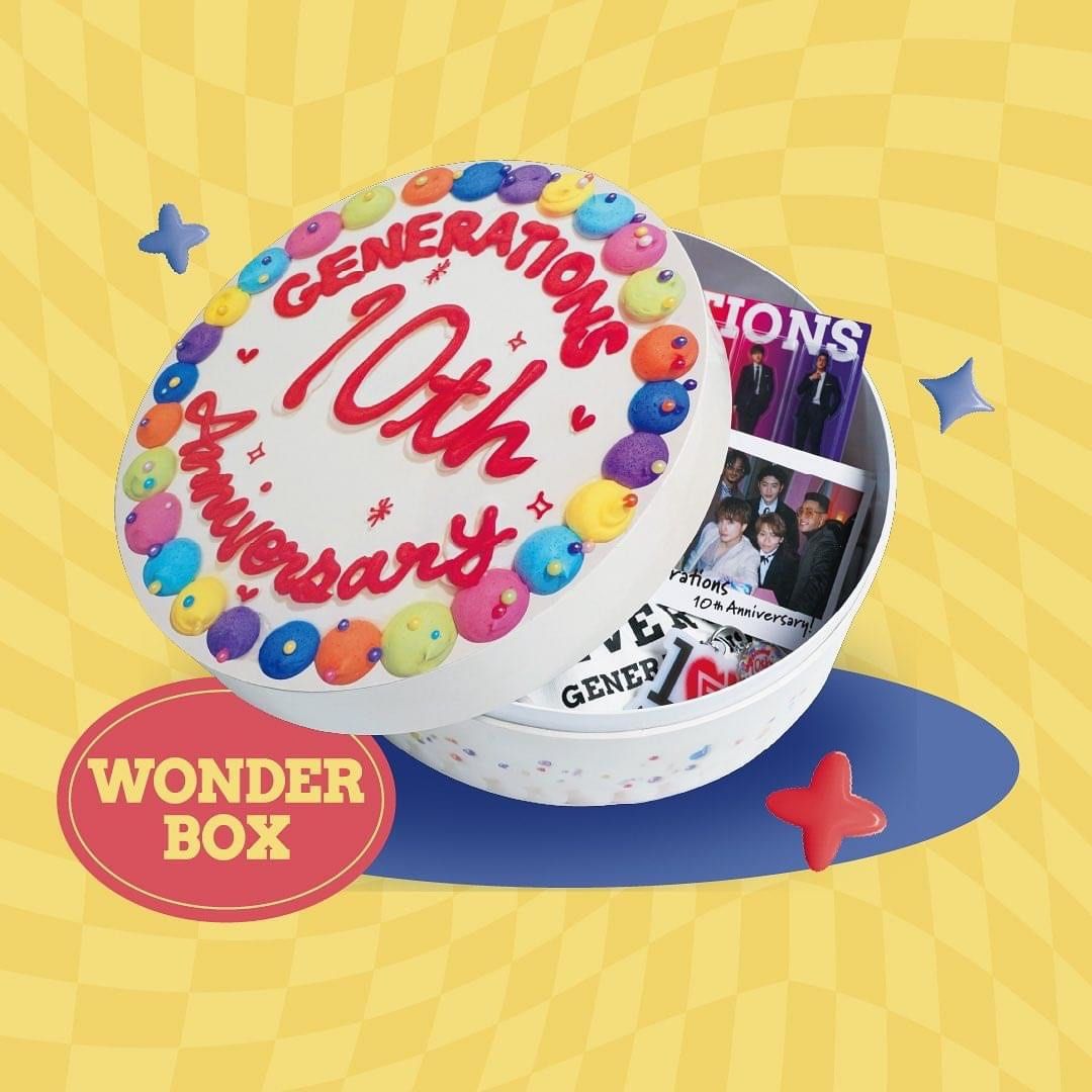 新着商品 GENERATIONS アイドル BOX WONDER アイドル - venus-media.co.il