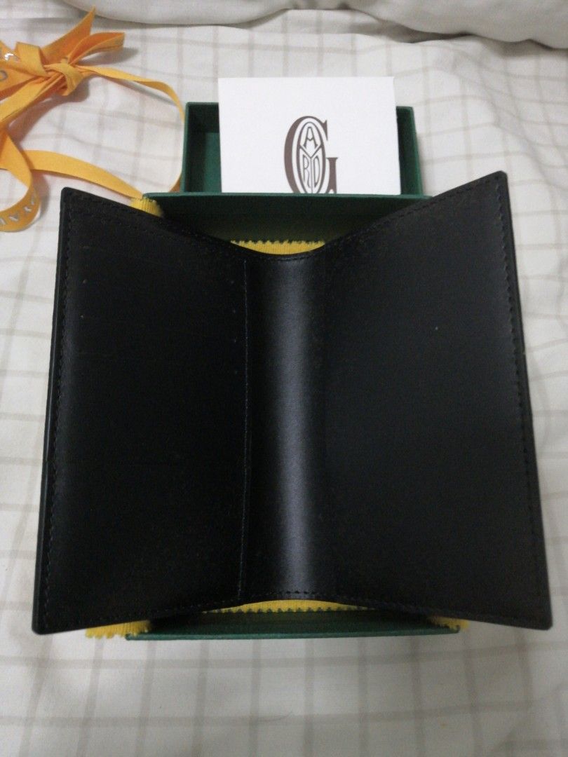 Goyard passport holder black clearance