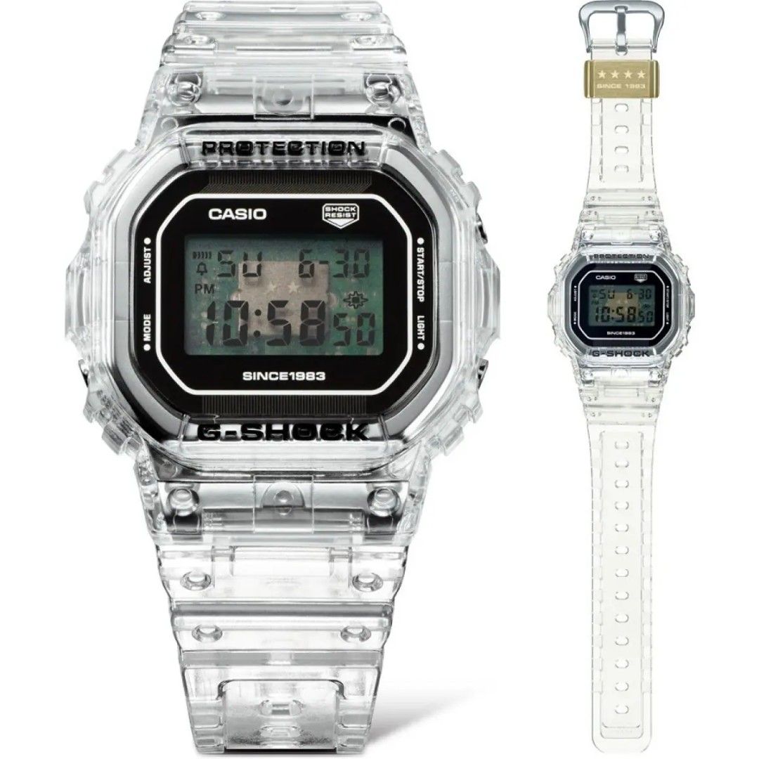 G shock limited edition transparent outlet