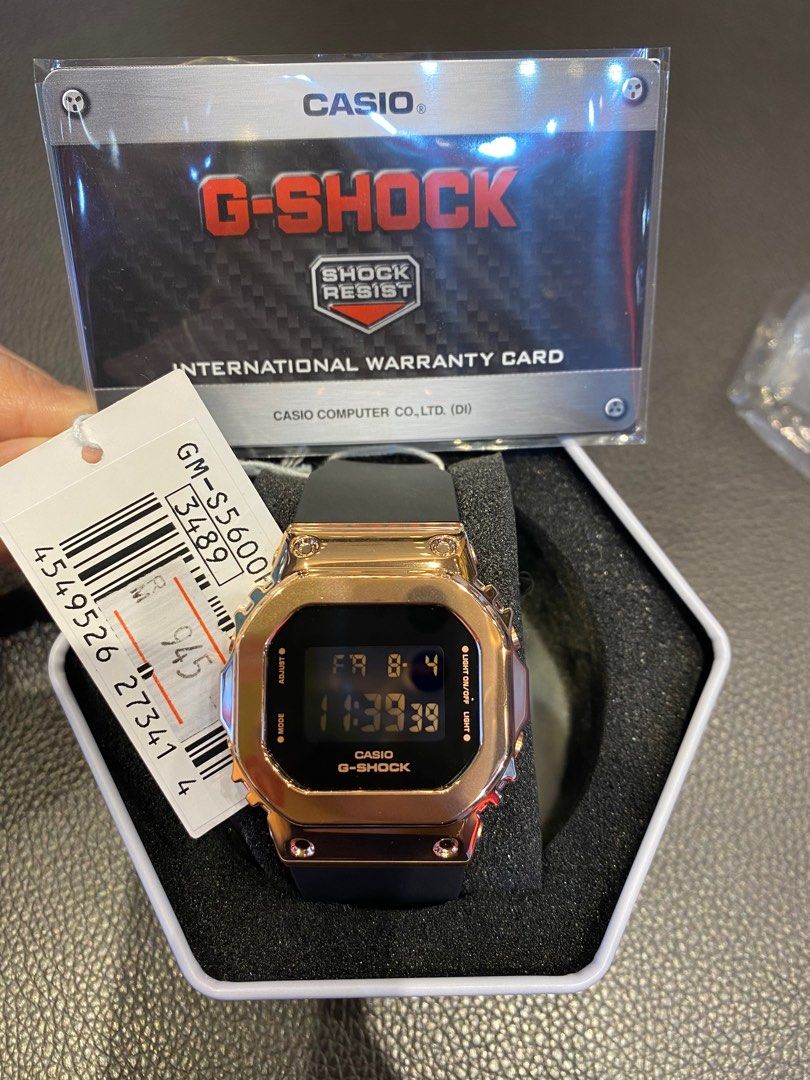 GSHOCK ORIGINAL GM5600PG 1D SALE PRICE