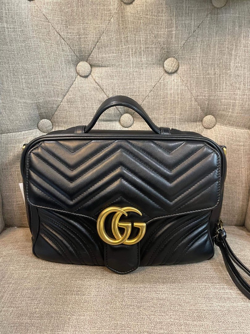 Gucci marmont top handle on Carousell