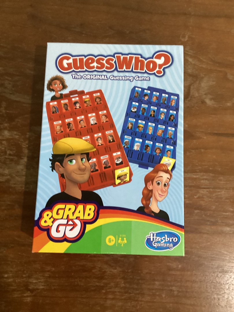 [BRAND NEW] Guess who! Grab and go travel game, Hobbies & Toys, Toys & Games on Carousell