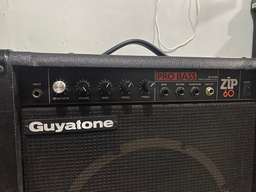 Guyatone Zip 60 Pro Bass GA-60ZB, Audio, Other Audio Equipment on ...