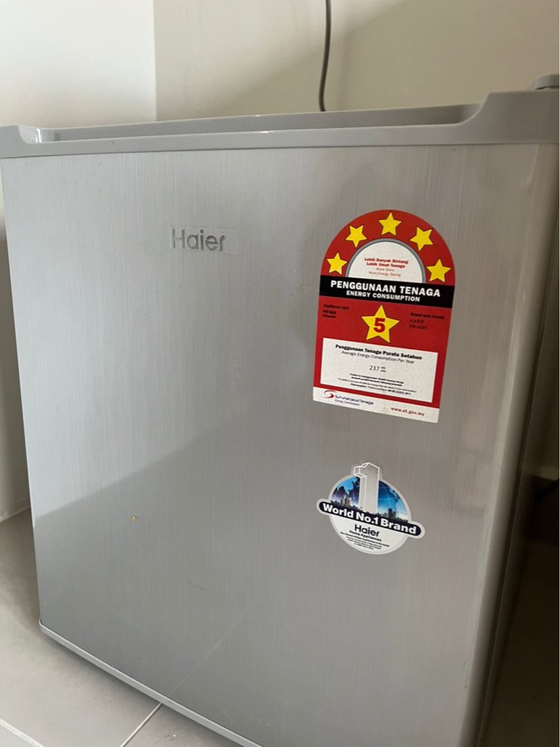 Haier Mini Fridge, TV & Home Appliances, Kitchen Appliances