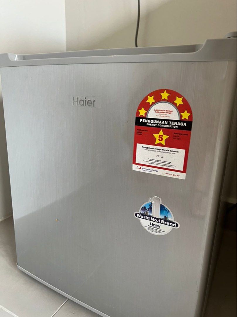 Haier Mini Fridge, TV & Home Appliances, Kitchen Appliances