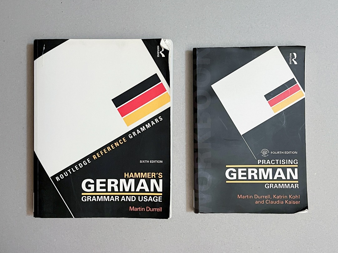 兩本自學德文書｜Hammer's German Grammar and Usage 5th & Practising German