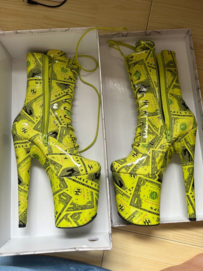 Hella Heels Stripper Ankle Boots