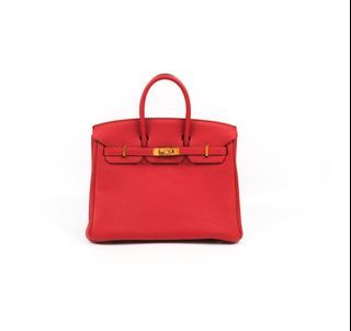 Hermes Birkin 25 Nata, 名牌, 手袋及銀包- Carousell