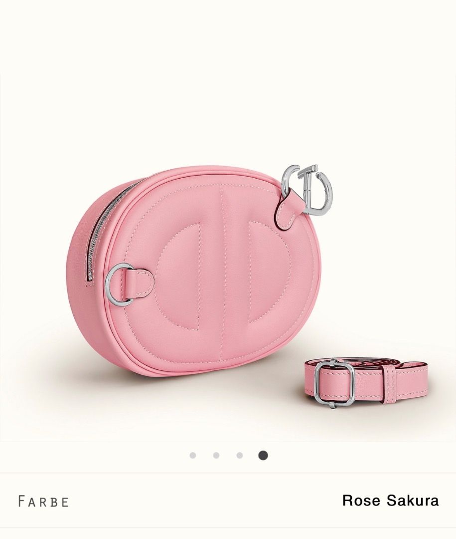 Hermes In-The-Loop Belt Bag Verso Swift Pink