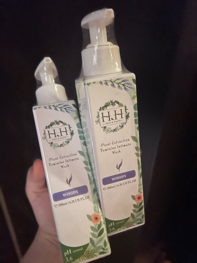 HH+ Feminine Intimate Wash (woody scented), Beauty & Personal Care