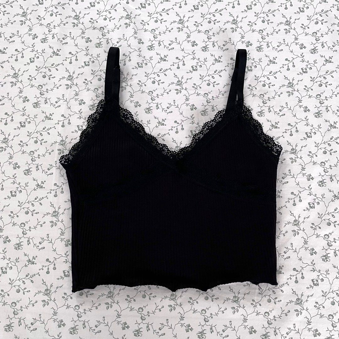 H&m black sale lace cami