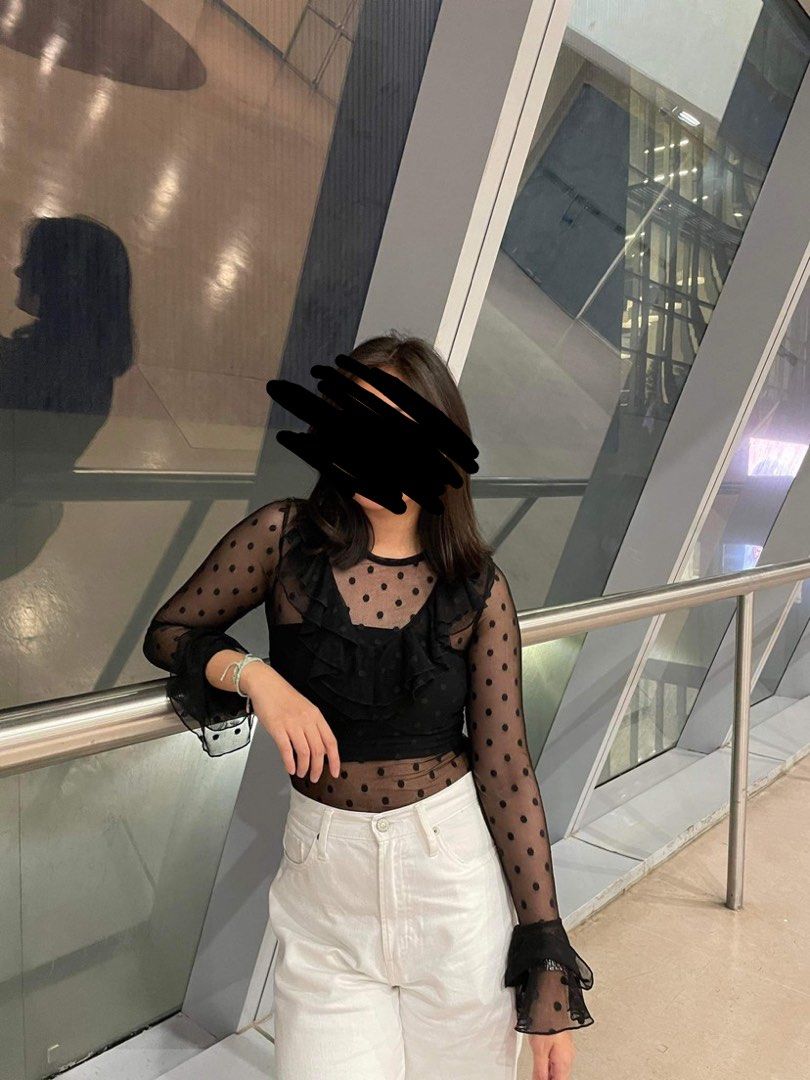 H&m fishnet top discount