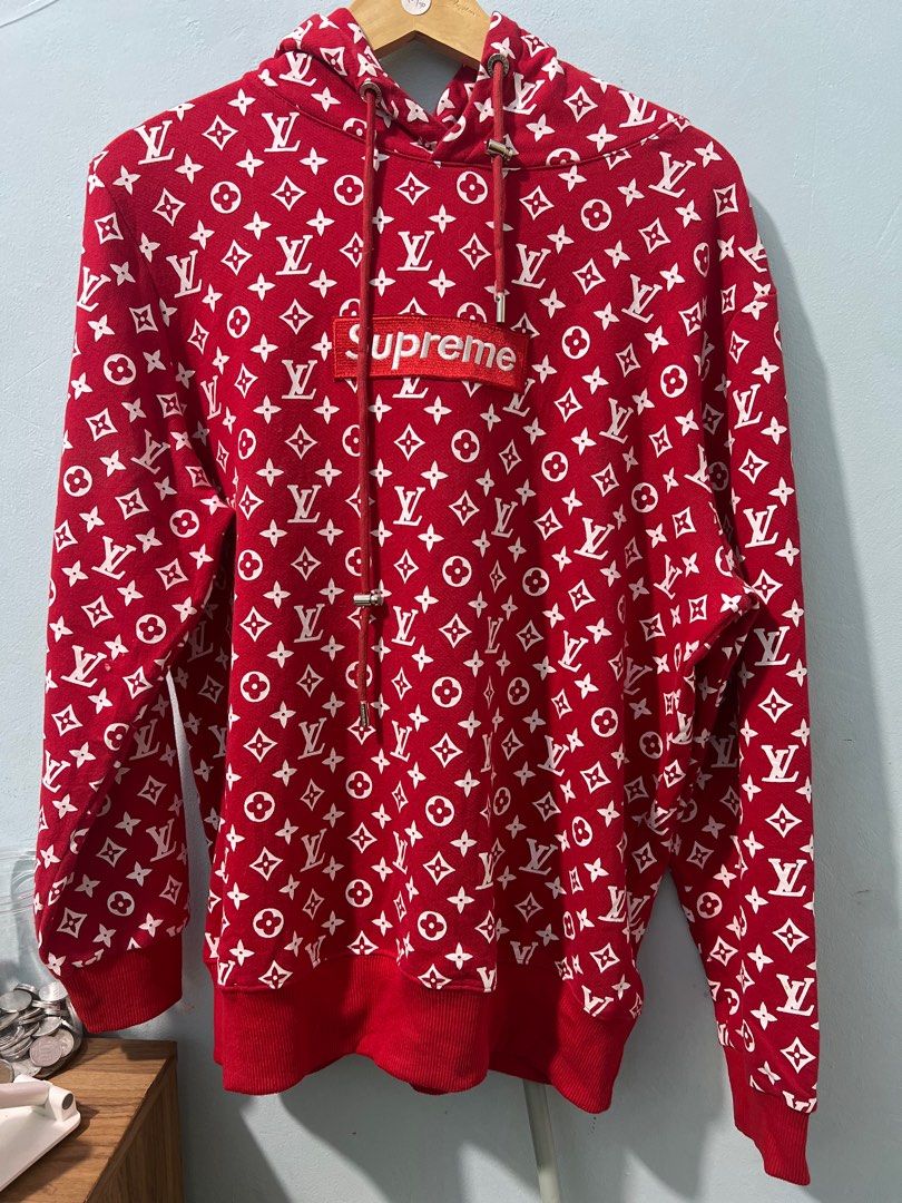 Jaket supreme x outlet lv original