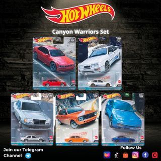 Hot Wheels Canyon Warriors Set (FPY86-959C)