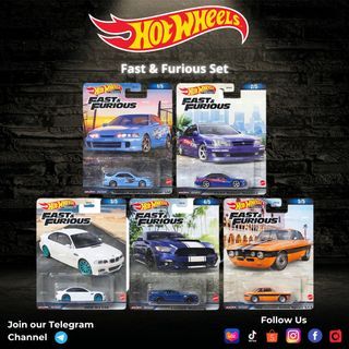 Hot Wheels Fast & Furious Set (HNW46-956C)