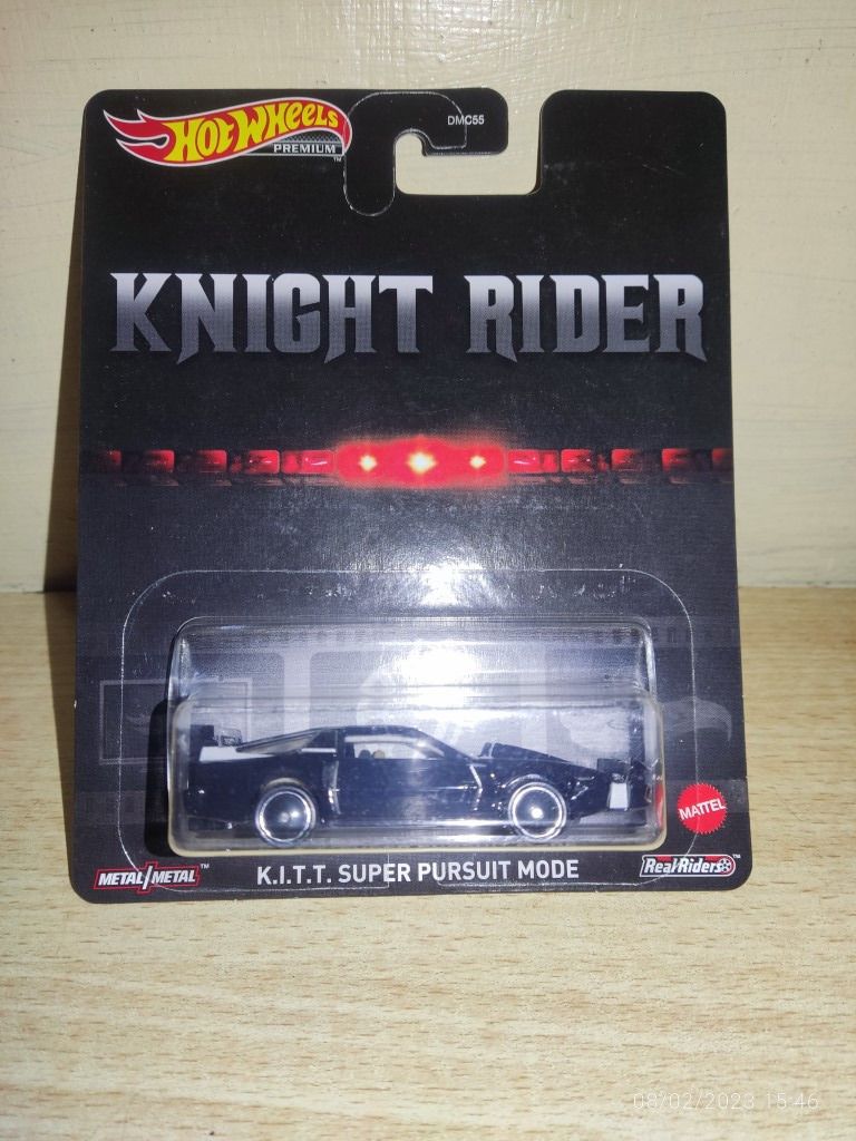 Hotwheels Matchbox - Knight Rider Premium, Super Pursuit Mode on Carousell