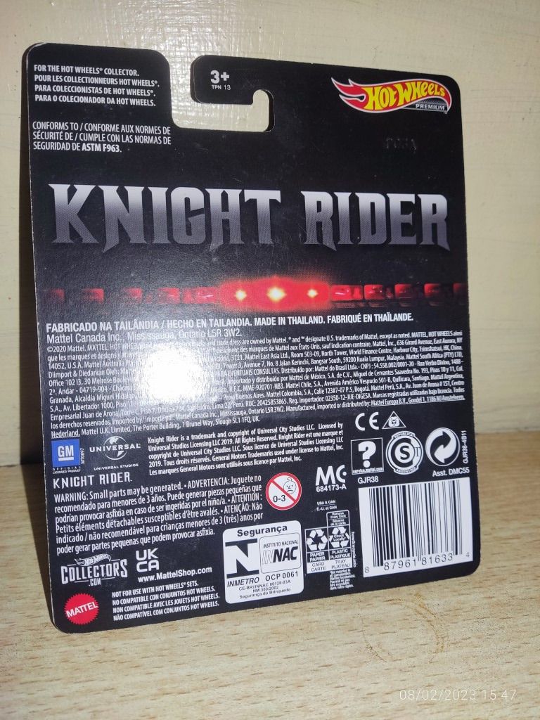 Hotwheels Matchbox - Knight Rider Premium, Super Pursuit Mode on Carousell
