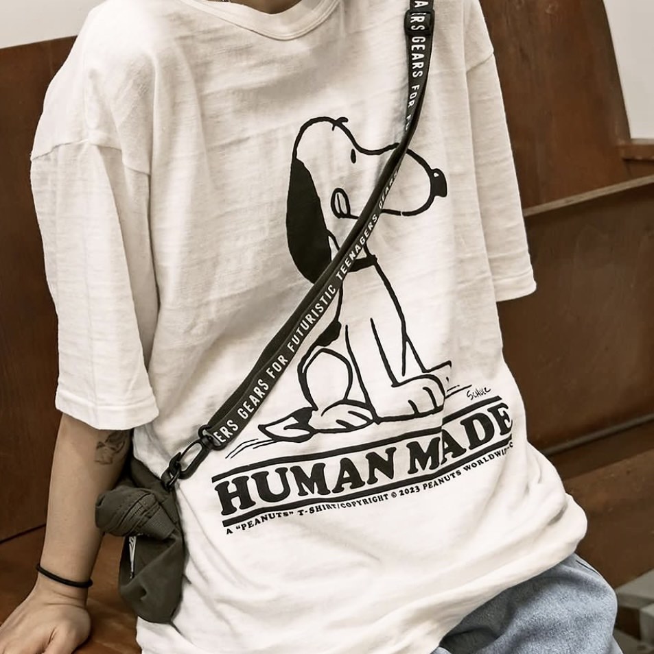 Tシャツ/カットソー(半袖/袖なし)HUMAN MADE PEANUTS T-SHIRT #1 2XL白 新品未開封