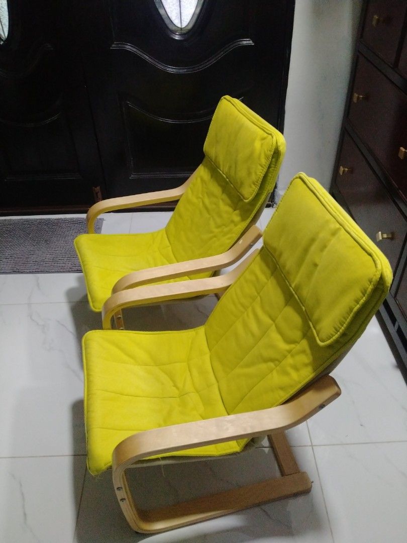 Ikea poang kid chair, Furniture & Home Living, Furniture, Chairs on