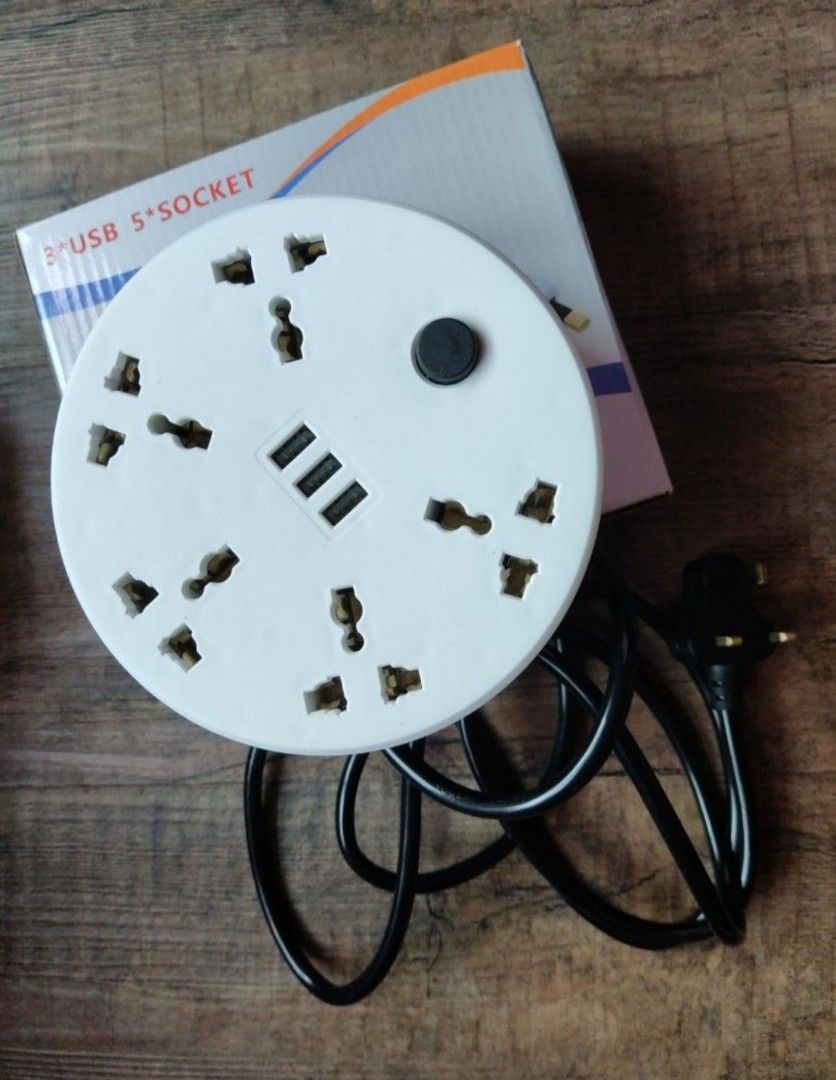 IN STOCK! Portable Power Outlet with International Socket, TV & Home ...
