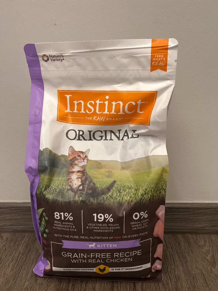 Instinct original store kitten food