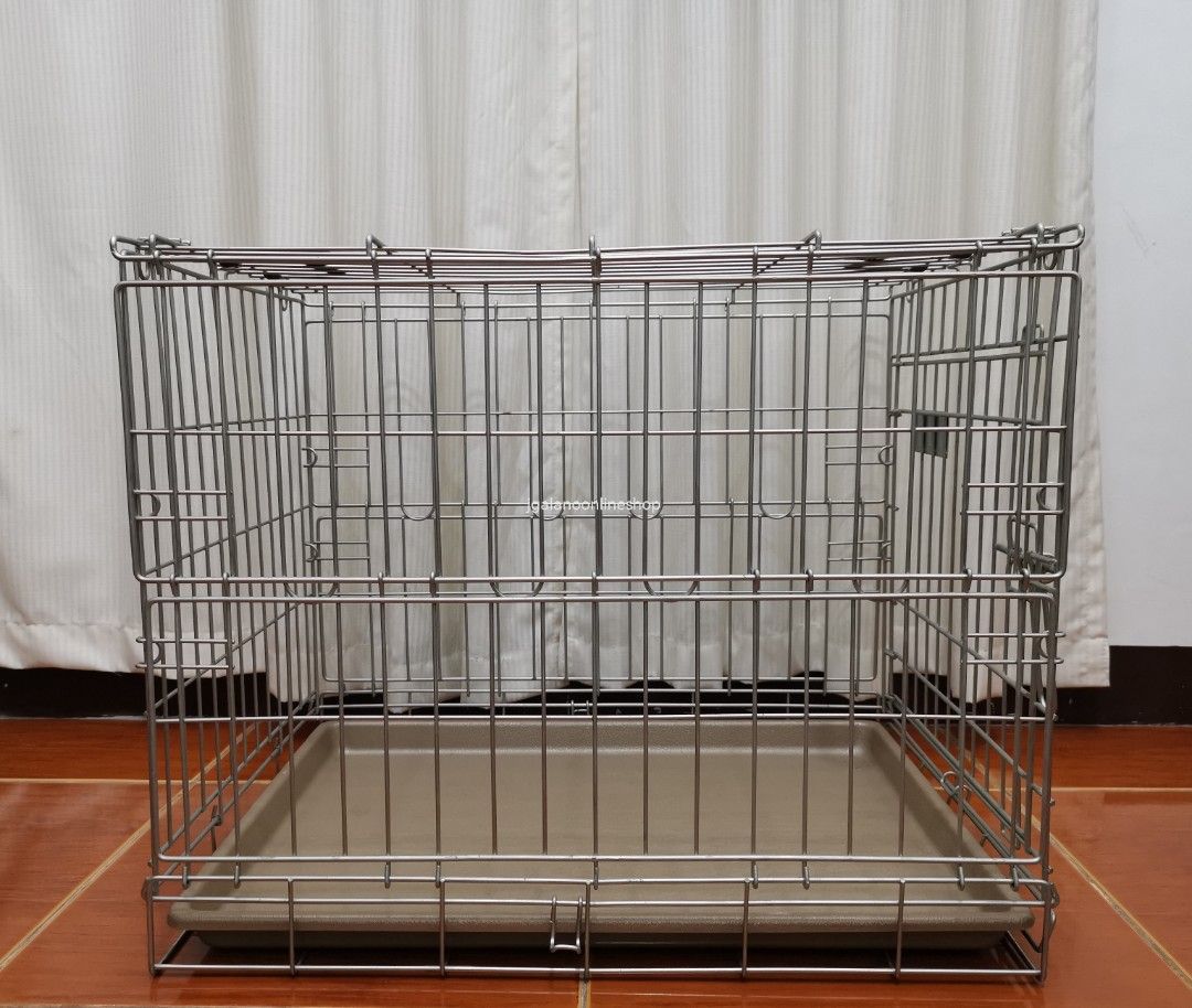 Iris Folding Pet Cage Collapsible Pet Carrier Pet Cage on Carousell