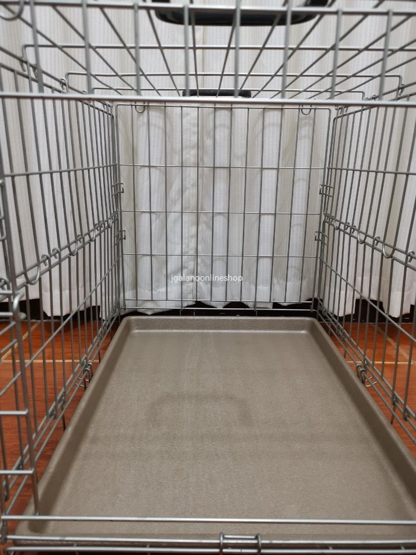 Iris Folding Pet Cage Collapsible Pet Carrier Pet Cage on Carousell