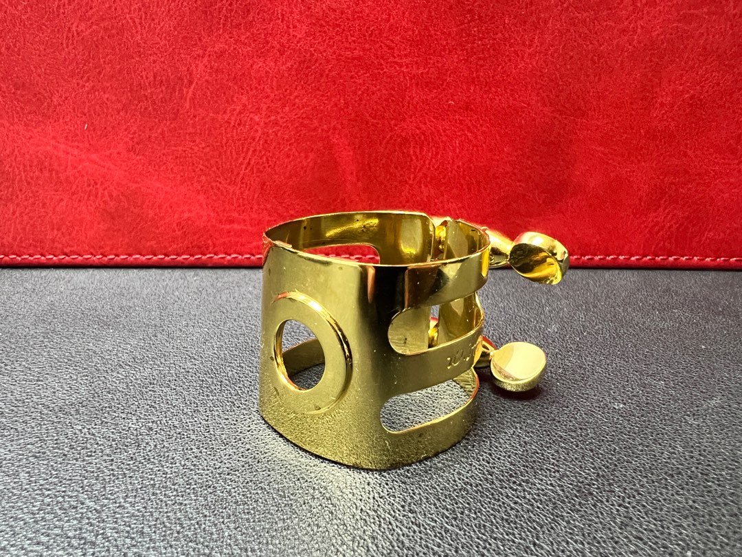 Ishimori Wood Stone Metal Tenor Saxophone Ligature, Hobbies & Toys