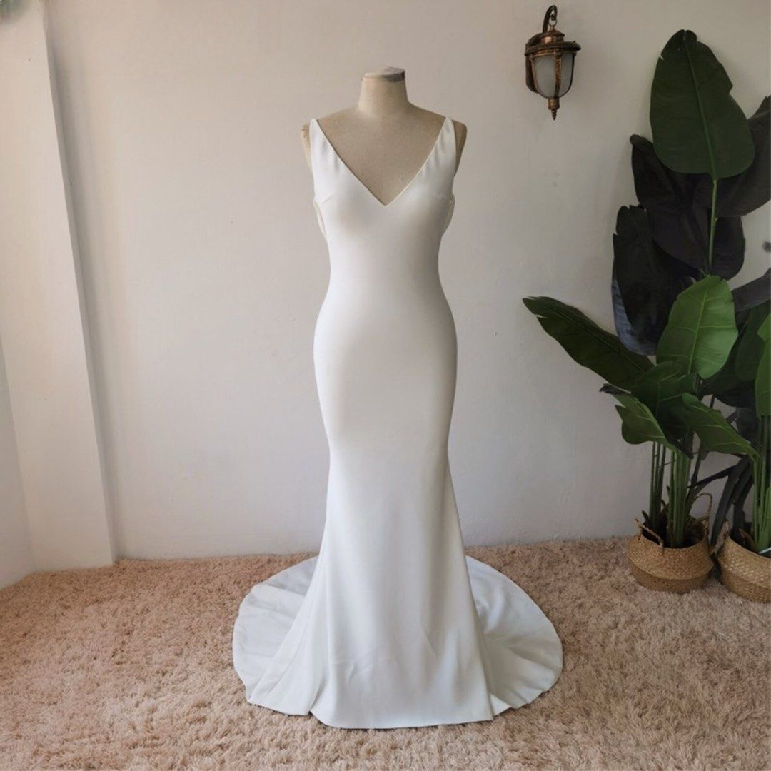 Elegant ivory deals dresses