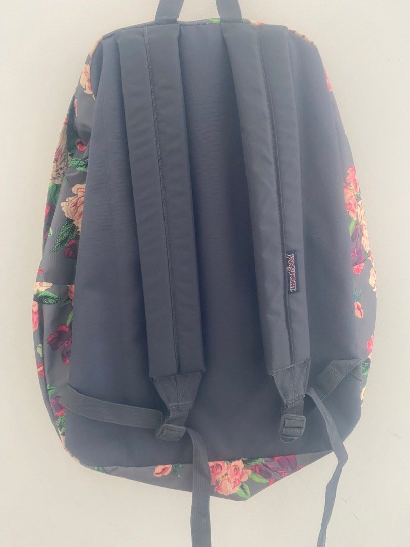Jansport Superbreak Grey Bouquet