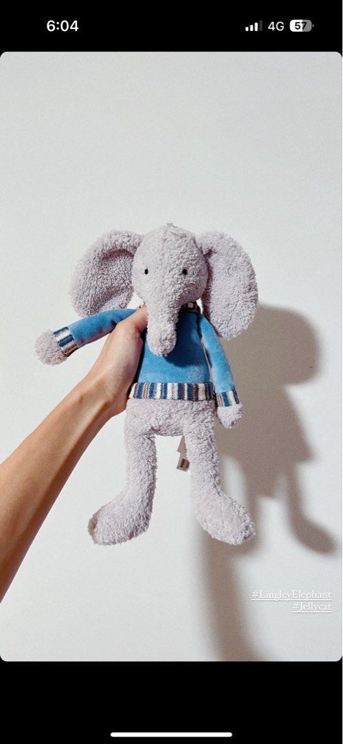 Jellycat jumble elephant 2025