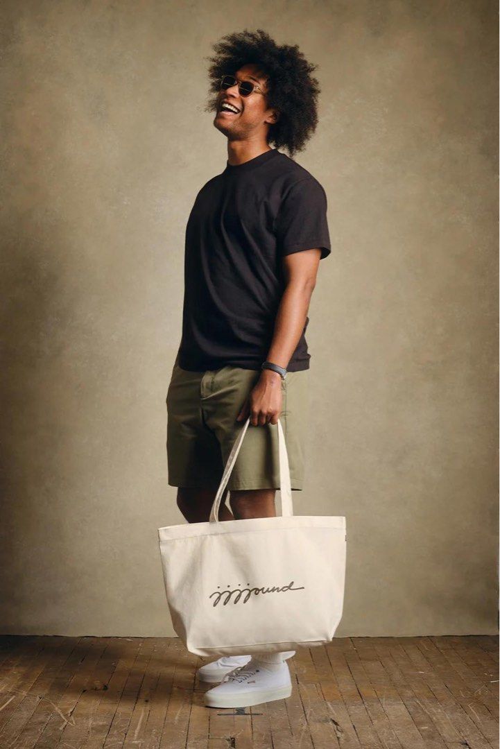 JJJJound Scripted Tote Bag XL bags shopping JJJ, 女裝, 手袋及銀包