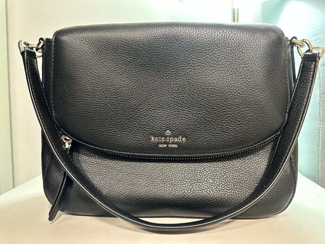 Kate spade jackson leather medium shoulder bag store