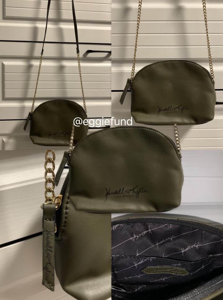 Kendall + Kylie olive green sling bag, Women's Fashion, Bags & Wallets ...